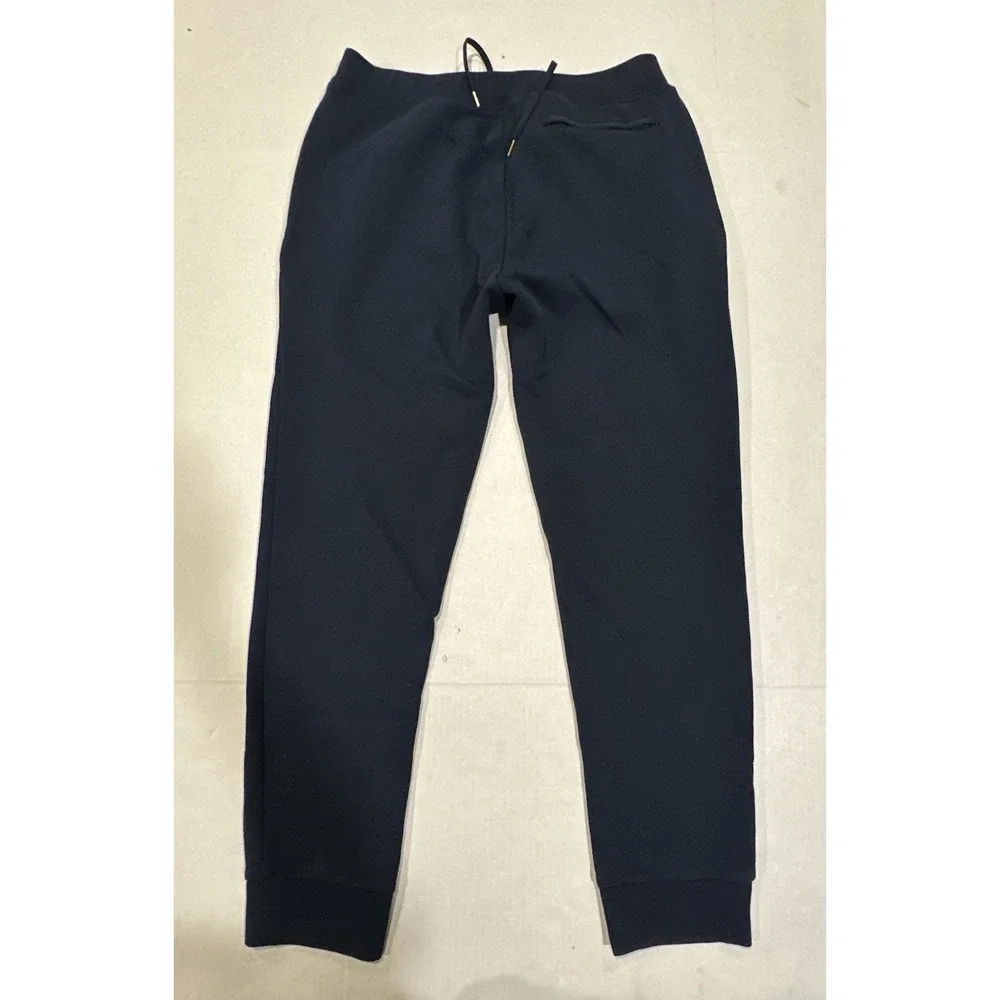 Polo Ralph Lauren Navy Sweatpants Joggers Navy Blue Gold Logo Mens Size Medium